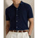 RLX Ralph Lauren Cotton-Linen Blend Golf Shirt-