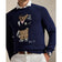 RLX Ralph Lauren Polo Bear Merino Coolmax Golf Pullover - Angkatan Laut Refined