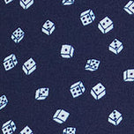 RLX RALPH LAUREN 인쇄 가벼운 공기 흐름 골프 폴로 셔츠 - 정제 된 네이비 주사위 게임