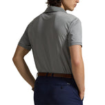 RLX Ralph Lauren skräddarsydd passform Lätt luftflödesgolfpolo -skjorta - Peak Grey