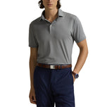 RLX Ralph Lauren skräddarsydd passform Lätt luftflödesgolfpolo -skjorta - Peak Grey