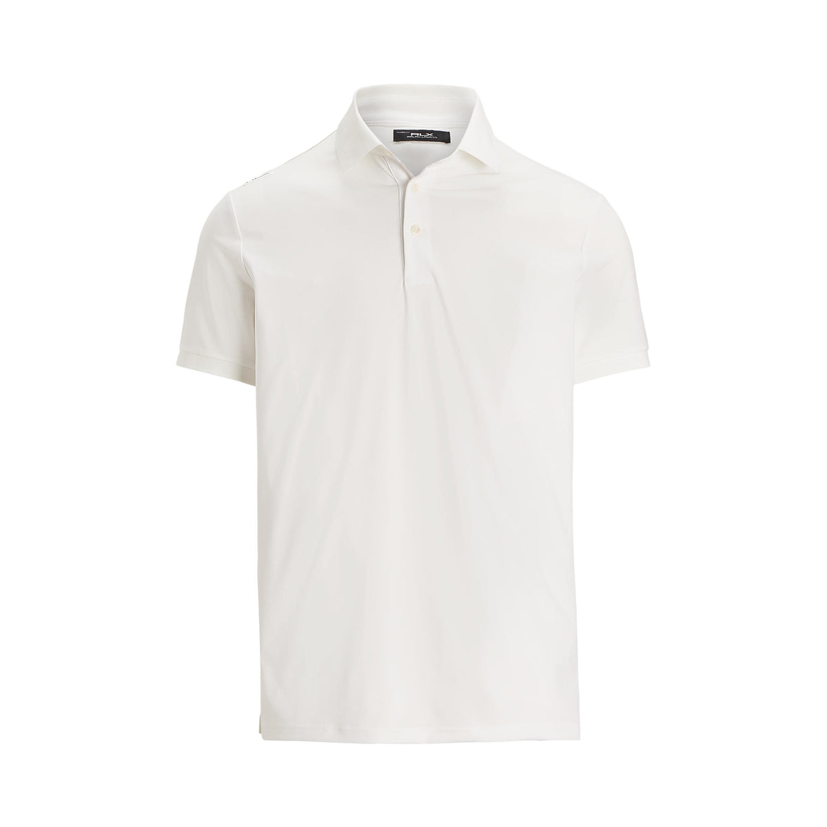 RLX Ralph Lauren Tailored Fit Lightweight Airflow Golf Polo Shirt - Ceramic White