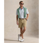 RLX Ralph Lauren 印花轻质气流高尔夫 Polo 衫 - 办公室蓝色便士乐福鞋
