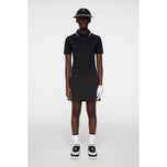 J.Lindeberg Wanita Amelie Mid Golf Skirt - Hitam