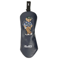 RLX Ralph Lauren Broderad Polo Bear Hybrid Headcover - Raffinerad Marinblå
