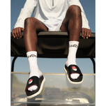 Seluncuran Golf Malbon Buckets - Hitam/Merah