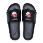 Seluncuran Golf Malbon Buckets - Hitam/Merah