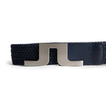 J.Lindeberg Berry Elastic Golf Belt - JL Navy