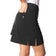 Golftini Women's Be An Athlete 17" Golf Skort - Svart