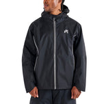 Jaket Hujan Golf Malbon Cloudburst - Hitam