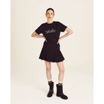 Kaus Golf Malbon Klub Wanita Malbon - Hitam