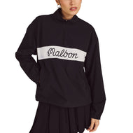 Malbon Women's Crosscourt Golf Windbreaker - Hitam