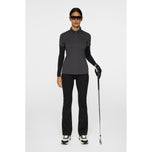 J.Lindeberg Women's Cassie Golf Polo Shirt - Asphalt