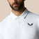 Castore Club Golf Ball Printed Polo Golf Shirt - White/Midnight Navy