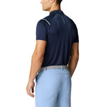 Castore Pinnacle LVS Rekayasa Kaos Golf Polo Golf - Midnight Navy/White