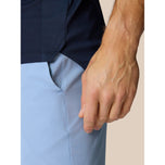 Castore Pinnacle LVS Rekayasa Kaos Golf Polo Golf - Midnight Navy/White