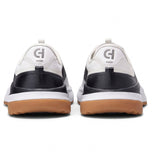 Kasut Golf Cole Haan GrandPrø Sepanjang Hari - Putih/Hitam