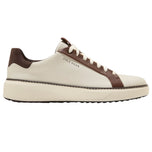 Cole Haan GrandPrø Topspin Sepatu Golf Lebar Tahan Air - Gading/CHSTNT