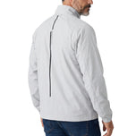 Jaket Golf Windbreaker Kiawah Wanita Cross - Kelabu Pucat