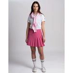 Kemeja Golf Amy Polo Cross Wanita - Putih