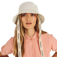 Malbon Dena Bucket Hat för kvinnor - Vanilj