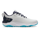 Under Armour Drive Pro Clone Spikeless Golf Shoes - Grey/Blue