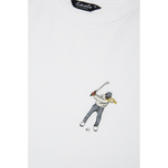Kaos Lengan Pendek Eastside Golf Core - Putih Cerah