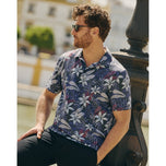 트래비스 매튜 페더웨이트 오픈 베이 골프 폴로 셔츠 - 블랙