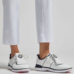 G/ Fore Women 's Gallivan2R 사이드 스트라이프 골프 신발 - 눈/ 황혼