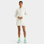 G/Fore Women's Tonal Floral Wrap Maverick 4 -Way Stretch Skort - Stone