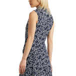 G/Fore 여성용 Stardust Silky Tech 나일론 민소매 골프 폴로 - 트와일라잇