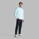G/Fore Brushed Back Tech Golf Quarter Zip - Daybreak