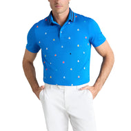 G/Fore sulaman Tech Jersey Golf Polo Shirt - Lisbon