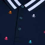 G/前刺绣技术球衣高尔夫球球衫 - 暮光