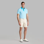 G/FORE FEEDER STRIPE Teknologi Golf Golf Polo Shirt - Venetian