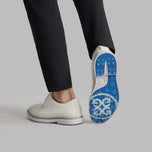 G/Fore Tuxedo Stripe Gallivanter Golf Shoes -Snow/Nimbus
