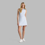 G/Fore Women 's Aye Poppy Silky Tech 나일론 A- 라인 골프 스코트 - 눈