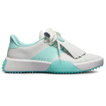 G/Fore Women's G.112 Perforated Leather Kiltie Golf Shoes - Snow/Mentol