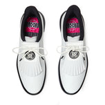 G/Fore Women 's Heart Decossed Gallivan2r Kiltie Golf Shoes -Snow/Onyx