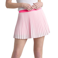 Skort Golf 15" Peregangan Micropleat Wanita G/Fore - Blush On
