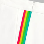 G/kedepan peregangan wanita golf golf skort - kapur putih