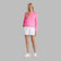 G/Fore Women 's Happy G's Merino Wool Golf Sweater -Knockout Pink