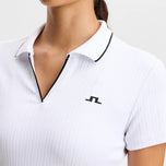 Kemeja Polo Golf Darcy Wanita J.Lindeberg - Putih