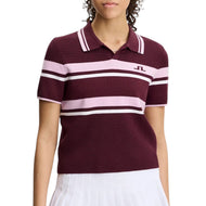 Baju Polo Golf Dikait Athena Wanita J.Lindeberg - Minuman Anggur