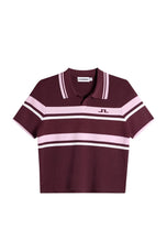 Baju Polo Golf Dikait Athena Wanita J.Lindeberg - Minuman Anggur