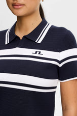 Baju Polo Golf Berkait Athena Wanita J.Lindeberg - JL Navy
