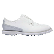 Sepatu Golf Tuksedo Brogue Kulit G/Fore - Salju/Nimbus