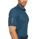 Galvin Green Marlo Breattable Golf Polo Shirt - Navy/Golf Green