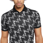 Galvin Green Miles Bernapas Baju Polo Golf - Hitam/Putih