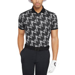 Galvin Green Miles Bernapas Baju Polo Golf - Hitam/Putih